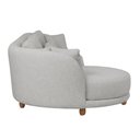 Ver imagem 7 de Sofá 05 Lugares 330cm Arizona com Chaise Direito Bouclé Cinza Claro - Nexta Casa