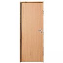 Ver imagem 1 de Porta de Madeira Semi-oca Padrão Angelim Lisa Bat11 Cm Eco Fech Modena Externa 210x 62 Lado Esquerdo