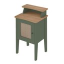 Ver imagem 4 de Mesa de Apoio Ponto Nobre Retangular MDF 43cm Menta Carvalho