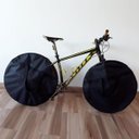 Ver imagem 3 de Bolsa Protetora Mala Roda Bicicleta Bike Aro 20 À 29 Preto