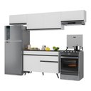 Ver imagem 3 de Armário de Cozinha Compacta 4 peças MP3697.964 Veneza Branco