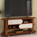 Ver imagem 2 de Rack Bancada para Tv 65 Pol 150 Cm 4617 Cedro Off White Arly