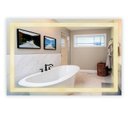 Ver imagem 2 de Espelho jateado iluminado com led quente 50x80cm Woodglass 50x80 jato frio