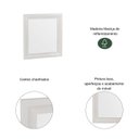 Ver imagem 4 de Espelheira 85x80cm MDF Nouvelle Branco