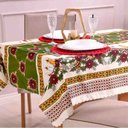 Ver imagem 1 de Toalha de Mesa Natalina 1,35 X 1,35 M Sortido Panosul