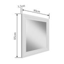 Ver imagem 4 de Espelheira 85cm Classe Branco