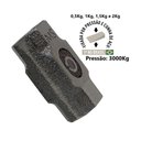 Ver imagem 4 de Marreta Premium Cabo de Madeira Envernizado Cunha Aço 1500g