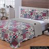 Kit Colcha Casal Londres Bouti Juvenil 3 Peças Niazitex - 3