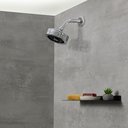 Ver imagem 7 de Ducha Chuveiro Autolimpante Redondo de Parede Mauá Pingoo.casa Cor:prata