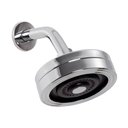 Ver imagem 1 de Ducha Chuveiro Autolimpante Redondo de Parede Mauá Pingoo.casa Cor:prata