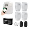 Kit Completo de Alarme 4 Sensor Presenca sem Fio Intelbras - 1