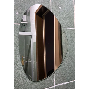 Espelho Orgânico 30x40cm de Parede Vidro Lapidado Banheiro Sala Quarto