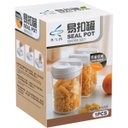 Ver imagem 2 de PRATIK POTE 16x10x10cm 800ml PLÁSTICO TRANSP HERMÉTICO