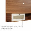 Ver imagem 3 de Painel para Tv até 75 Polegadas San Antonio 2 Portas - Cinamomo / Off White