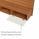 Ver imagem 6 de Painel para Tv até 75 Polegadas San Antonio 2 Portas - Cinamomo / Off White
