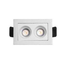Spot Nordecor 6728 Embutir Downlight Powerus 35° 4w 3000k Irc>90 Br. - 2 Spot Nordecor 6728 Embutir Downlight Powerus 35° 4w 3000k Irc>90 Br. - 2