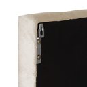 Ver imagem 7 de Conjunto Cabeceira Painel Estofada para Cama de Solteiro - Rosê