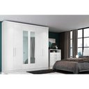Ver imagem 5 de Guarda Roupa 6 Portas (2 C/ Espelho) e 2 Gavetas Ph1707 Carvalho Vermontt/off White - Herval