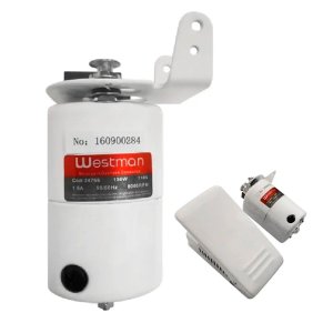 Motor para Máquina de Costura Reta Doméstica 100 Watts 1001100w 220v Prt