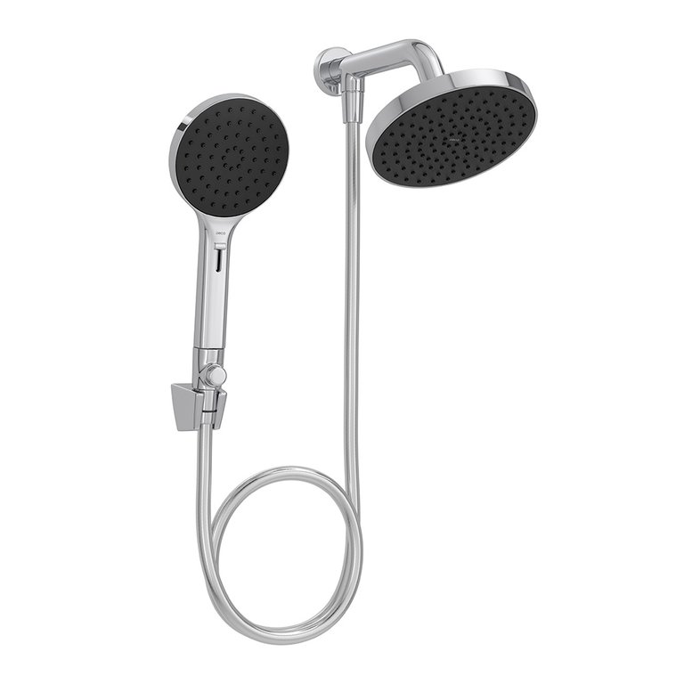 Chuveiro Deca Flex Plus 2083.c.des de Parede com Desviador Cromado
