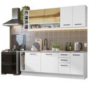 Ver imagem 3 de Armário de Cozinha Completa 220cm Branco Agata da Thêmis Madesa
