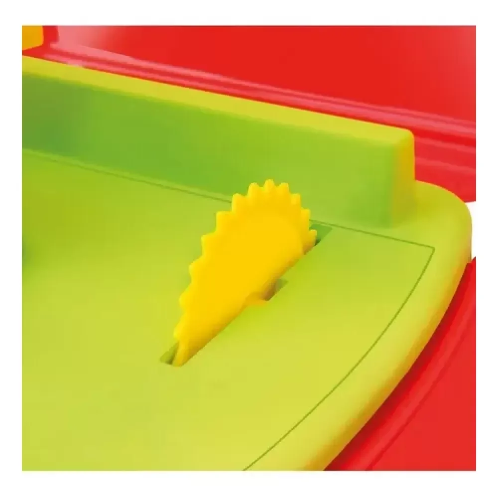 Minha Maletinha Construção com Ferramentas e Kit Massinha - Turquesa - Diver Toys - 3