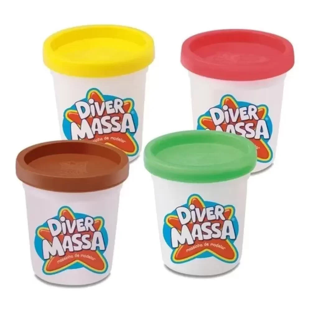 Minha Maletinha Construção com Ferramentas e Kit Massinha - Turquesa - Diver Toys - 6