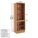 Ver imagem 5 de Cozinha Modulada 5 Peças com Armários, Balcões e Torre Quente Aroeira CabeCasa MadeiraOriginals