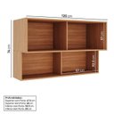 Ver mais imagens de Cozinha Modulada 5 Peças com Armários, Balcões e Torre Quente Aroeira CabeCasa MadeiraOriginals