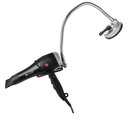 Ver imagem 2 de Suporte Secador Vidro Azulejo Parede Articulavel Portátil Flexivel Organizador Penteado