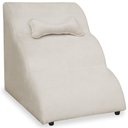 Ver imagem 1 de Escada Pet 46cm Estofada para Cachorro Nuvem R01 Veludo Bege - Annie Decor