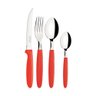 Conjunto Faqueiro 24 Peças Ipanema Lâmina Inox Cabo Vermelho - Tramontina 23399791 - 3
