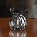 Ver imagem 5 de Vaso Decorativo Murano Trouxinha Italy Cinza 11cm 1546 Lyor