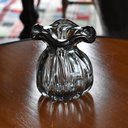 Ver imagem 2 de Vaso Decorativo Murano Trouxinha Italy Cinza 11cm 1546 Lyor