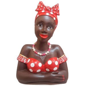 Namoradeira Grande Com Laço no Cabelo - Vermelha