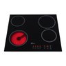 Fogão Cooktop Fischer 4q Elétrico Mesa Vitrocerâmica Touch - 3