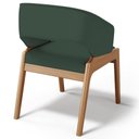Ver imagem 6 de Kit 04 Cadeiras de Jantar e Estar Living Estofada Lince L02 Linho Verde Musgo - Lyam Decor