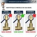 Ver imagem 3 de Acabamento Registro Pressão Gaveta Metal Cromado Padrão Deca