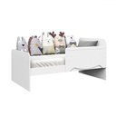 Ver imagem 3 de Berço Americano 3 em 1 Ben 100% Mdf Branco Brilho - Móveis Peroba