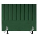 Ver imagem 5 de Cabeceira Cama Casal Queen Size 160cm Luna Suede e Frame Verde