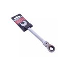 Ver imagem 2 de Chave Combinada com Catraca Articulada e Reversível 14mm CRV Cabeça Móvel Mtx