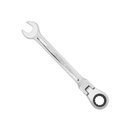 Ver imagem 1 de Chave Combinada com Catraca Articulada e Reversível 14mm CRV Cabeça Móvel Mtx