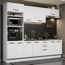 Ver imagem 1 de Armário de Cozinha Completa 270cm Branco Agata Madesa 01