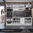 Ver imagem 6 de Armário de Cozinha Completa 270cm Branco Agata Madesa 01