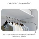 Ver imagem 4 de Guarda Roupa Casal Logan com Nicho e Cômoda Seul Neve