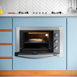 Forno de Embutir Elétrico Espelhado 44l com Grill e Timer Atlas U Top Style 127v - 6
