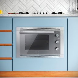 Forno de Embutir Elétrico Espelhado 44l com Grill e Timer Atlas U Top Style 127v - 5