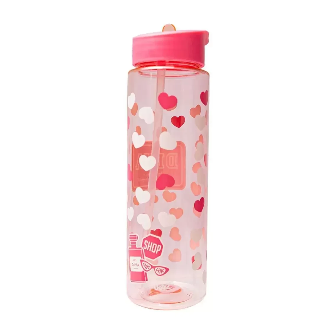Ver imagem 3 de Garrafa com Canudo - Diva College 700ml