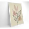 Quadro Abstrato Folhas 4 60x40 Cm Vidro Impresso - 7