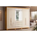 Ver imagem 1 de Guarda Roupa 6 Portas 2ESP Pés Giardino Demóbile Cin